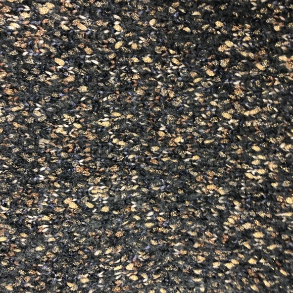 NWOT, Metallic Ella Moss Back Buttoned, Dolman Sleeve Sweater - Picture 7 of 11